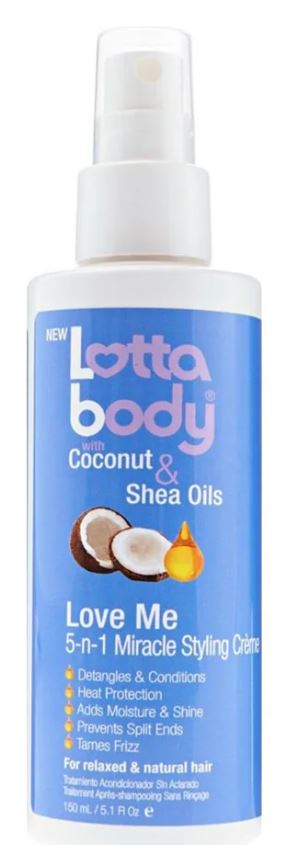 LOTTABODY Coconut & Shea Oils Love Me 5-N-1 Leave in Treatment (5.1oz), Sareya Beauty Supply Store in Calgary Alberta Canada